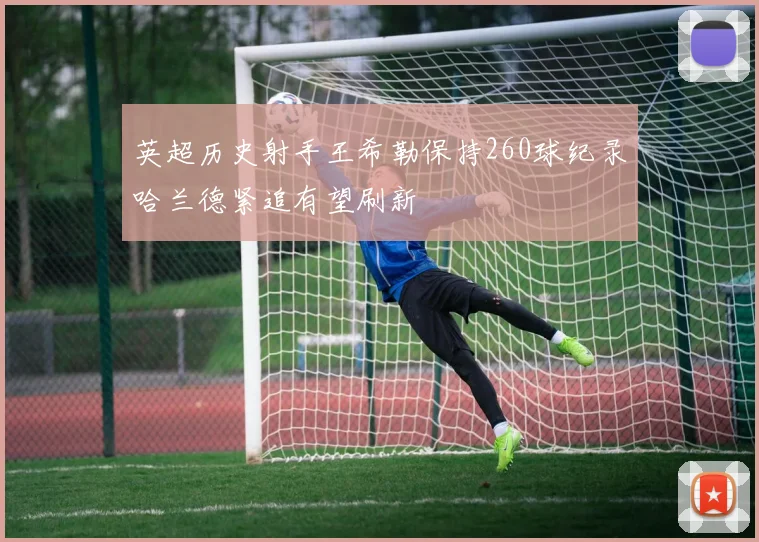 英超历史射手王希勒保持260球纪录哈兰德紧追有望刷新