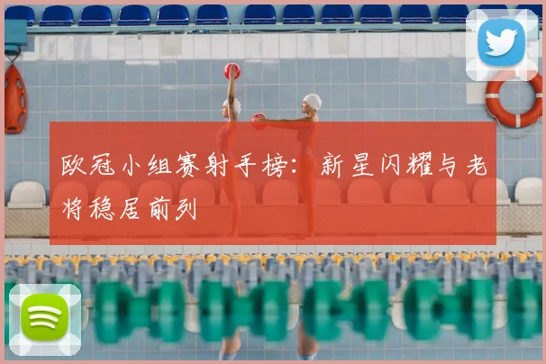 欧冠小组赛射手榜:新星闪耀与老将稳居前列