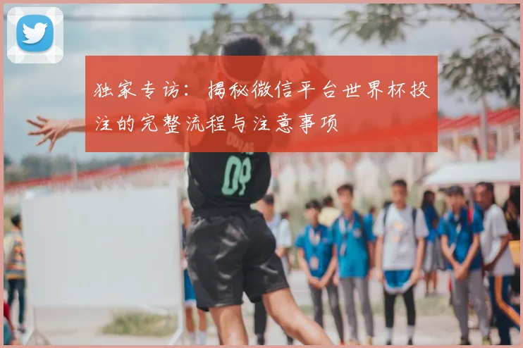 独家专访：揭秘微信平台世界杯投注的完整流程与注意事项